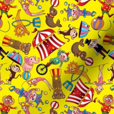 Welcome to the Circus Fabric | Spoonflower