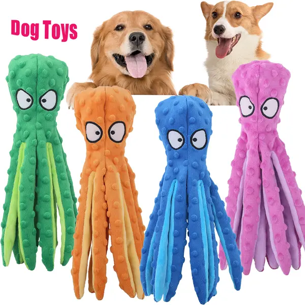 0.49€ 92% de réduction|Jouet En Peluche Interactif Pour Animaux De Compagnie, Jouet À Mâcher, Résistant Aux Morsures, Chien, Chat, Chien, Voix, Coquille De Poulpe - Jouets Pour Chien - AliExpress