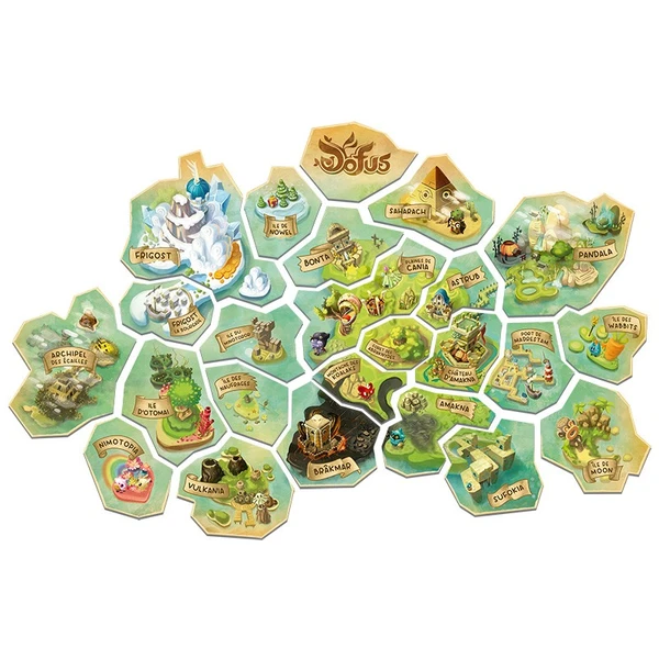 Pack 3 magnets carte DOFUS