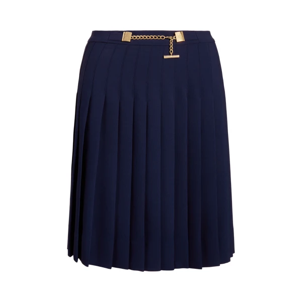 Jupe en georgette plissée pour Women | Ralph Lauren® BE