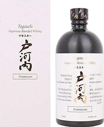 Togouchi Premium Blended Whisky Japonais , 70 cl