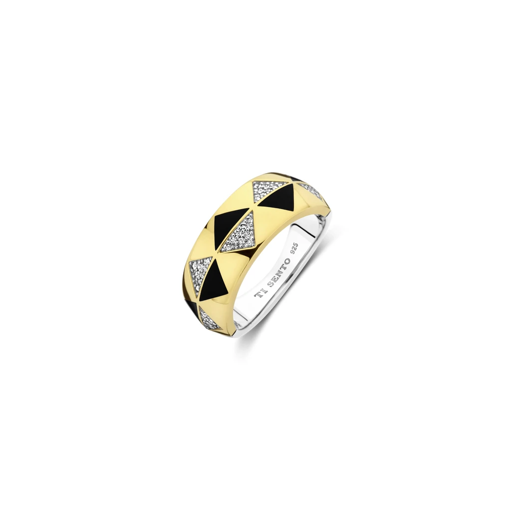 TI SENTO Ring 12350BL- Taille 50