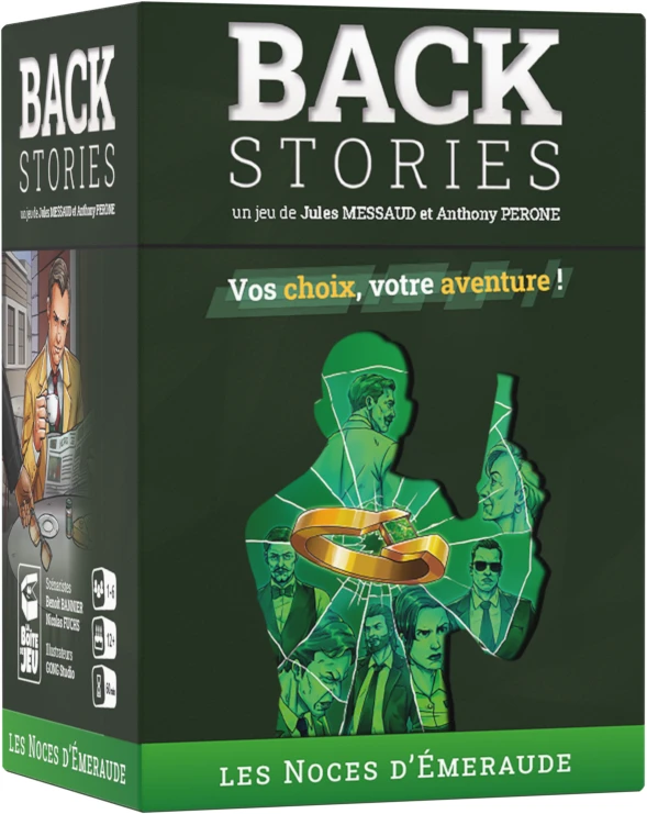 Backstories : Les noces d'émeraude - La boîte de jeu