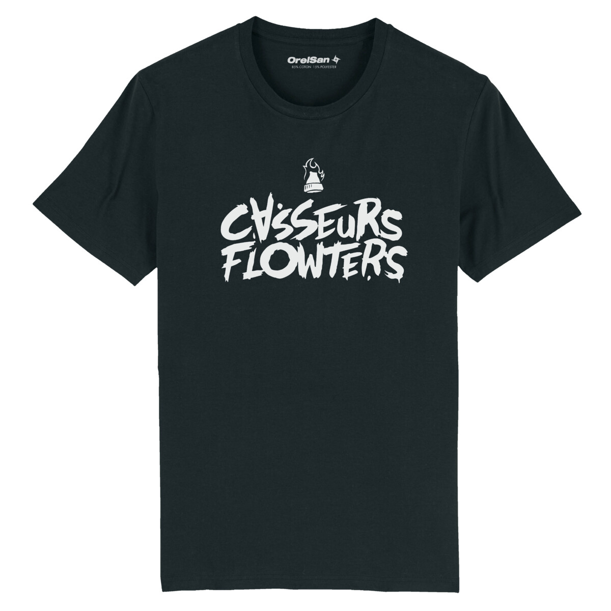T-shirt Casseurs Flowters Noir