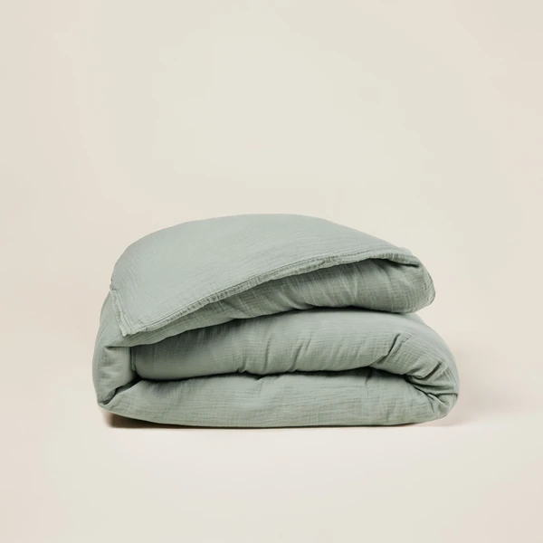 Housse de couette LOU sauge