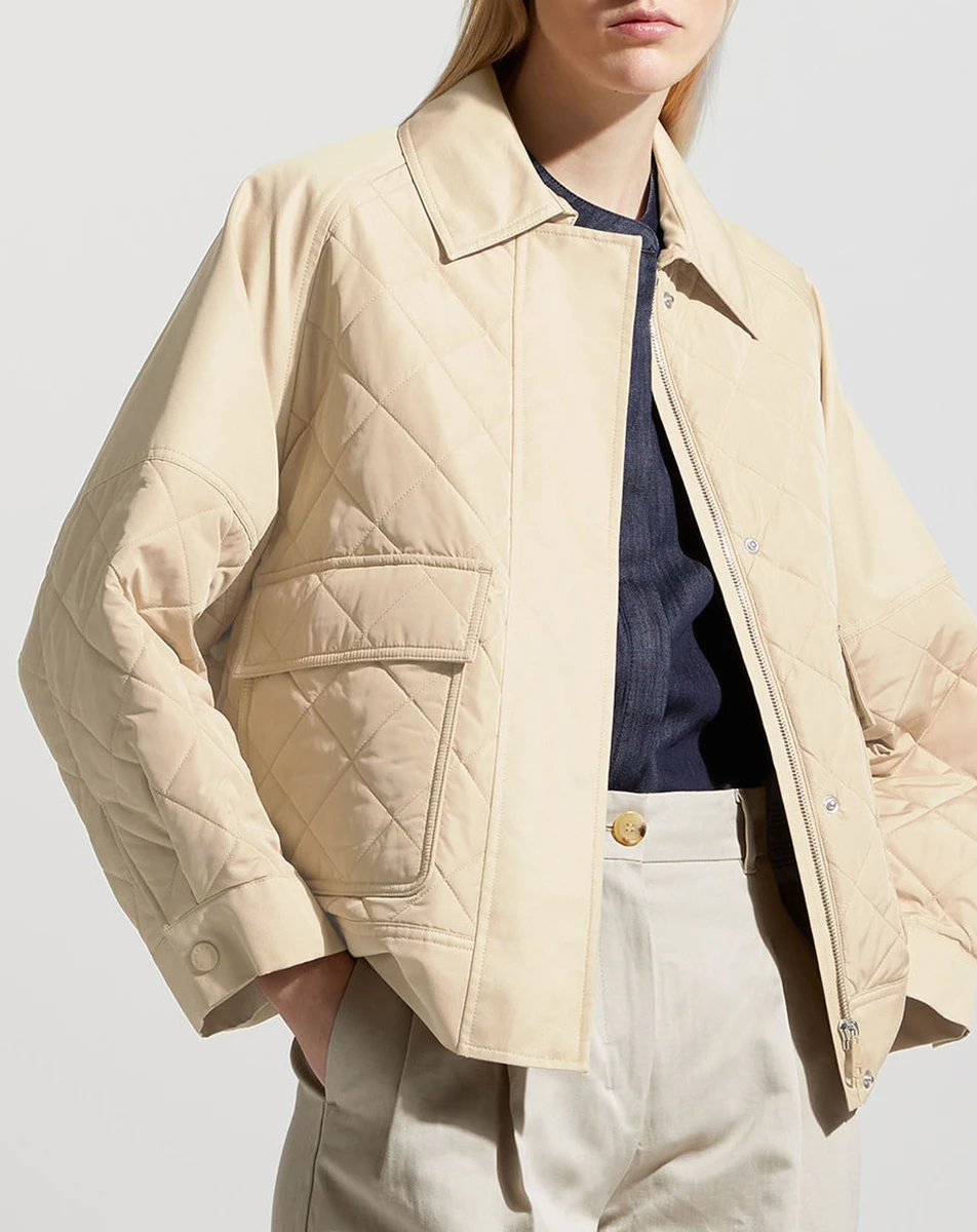 Veste matelassée Verbas beige