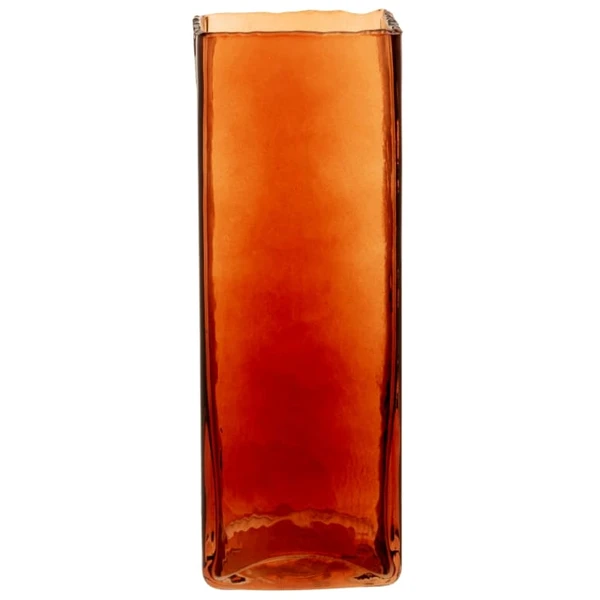 Vase en verre rouge H23