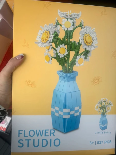 Fleurs en briques 