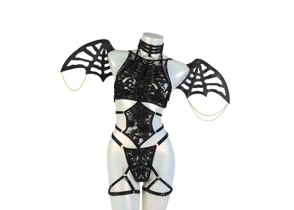 BONE DRAGON full set (black) size XL