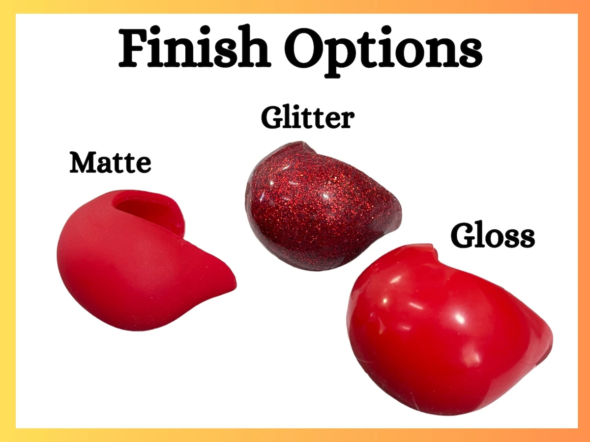 Remastered Sillycone Joan Mankin | 100% Silicone Self-Attaching Red Clown Nose | No Glue No String| Handmade Performance-Quality Nose