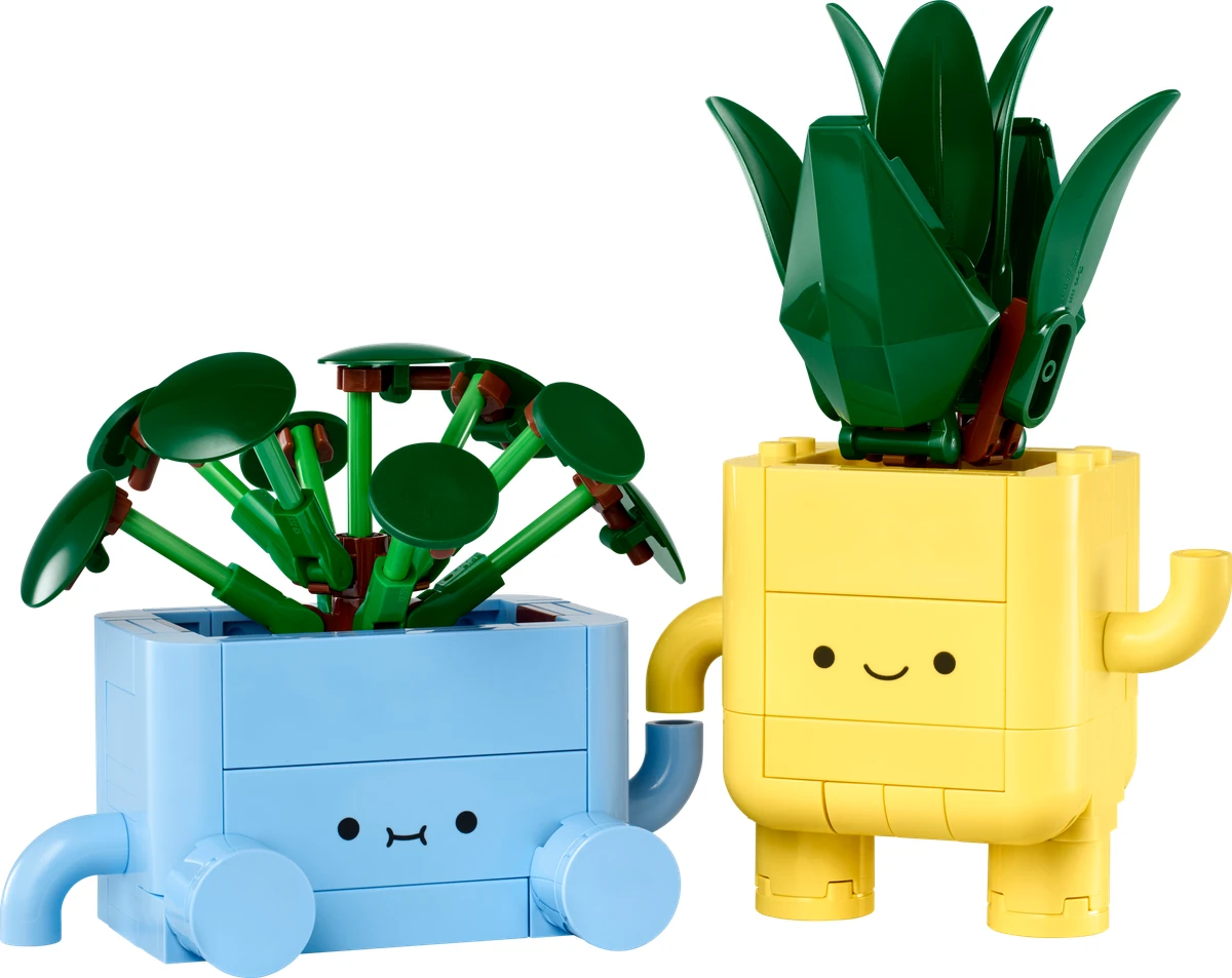 Petites plantes souriantes