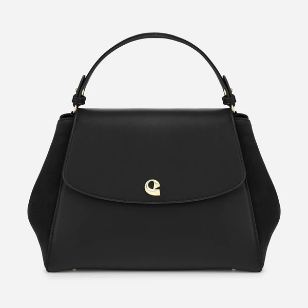 Sac Aura spacieuse suede noir