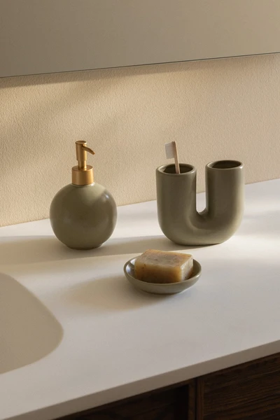 Ensemble de salle de bain en grès Siviara