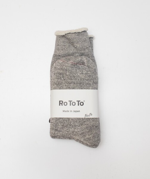 Rototo socks gray Double Face Socks