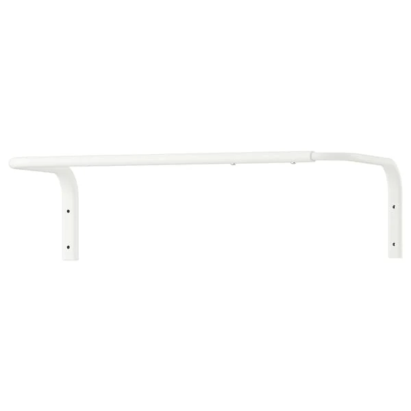 MULIG Tringle à vêtements - blanc 60-90 cm