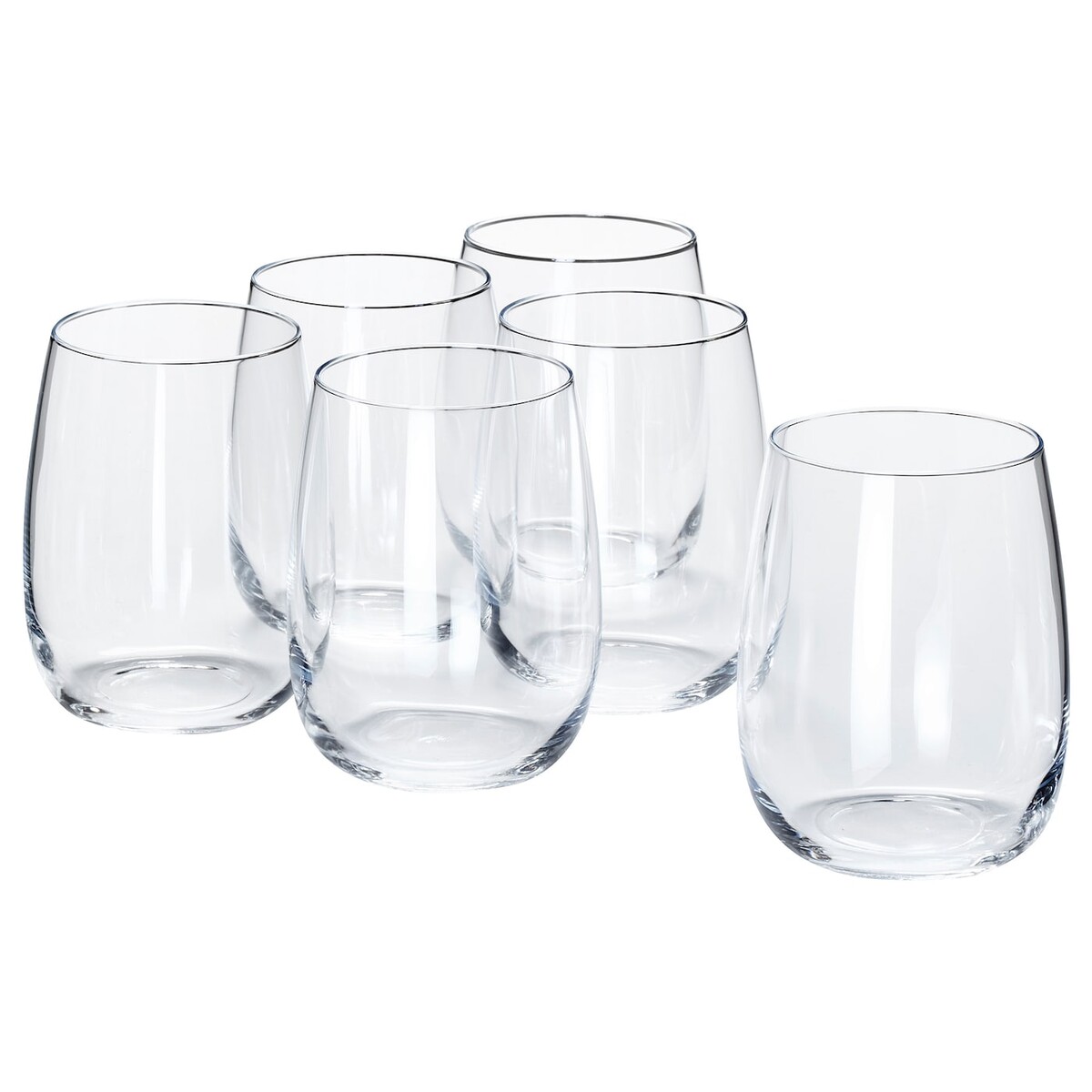 6 STORSINT Verre - verre transparent 37 cl