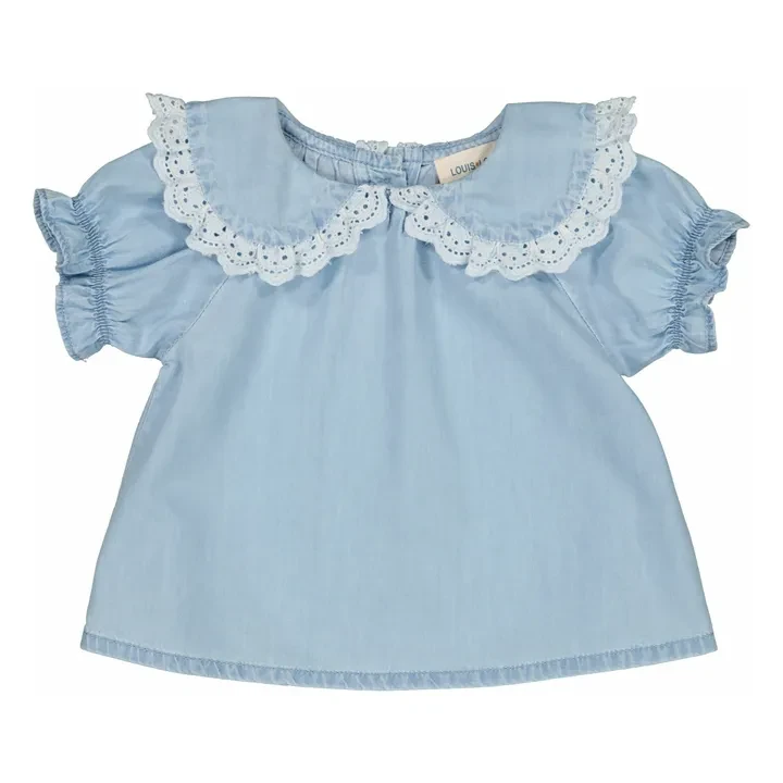 Blouse India | Bleu