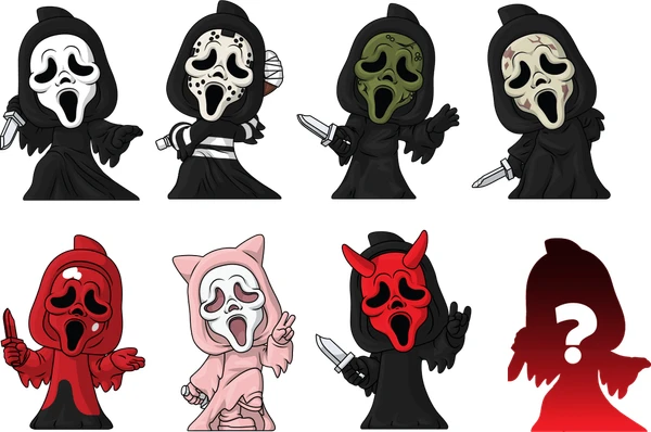 Ghost Face Blind Box