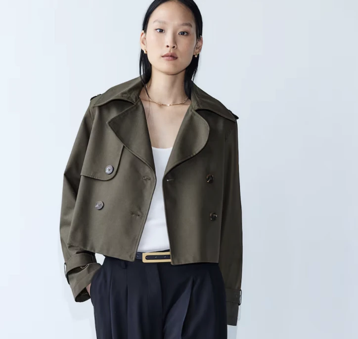 Veste façon trench