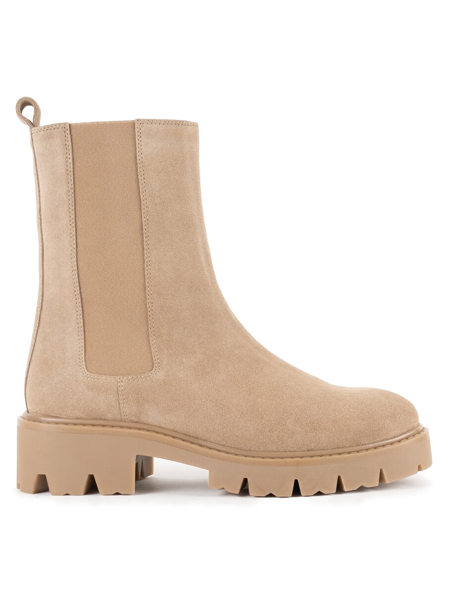 Boots Ivy Taupe Mohair Bobbies T39