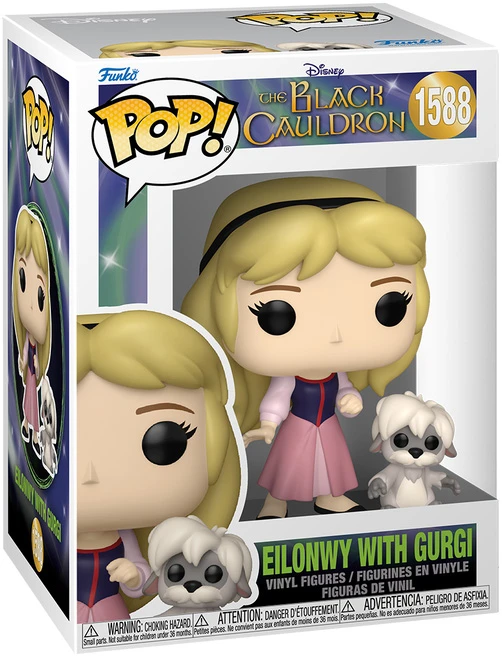 Figurine Funko Pop Taram et le Chaudron magique [Disney] #1588 Eilonwy avec Gurgi