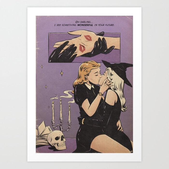 palmistry Art Print by jenifer prince
