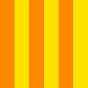JP36 - Bright Yellow and Orange Basic Fabric | Spoonflower