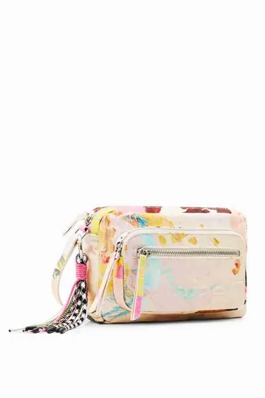 Petit sac à bandoulière peinture pour femme | Desigual.com