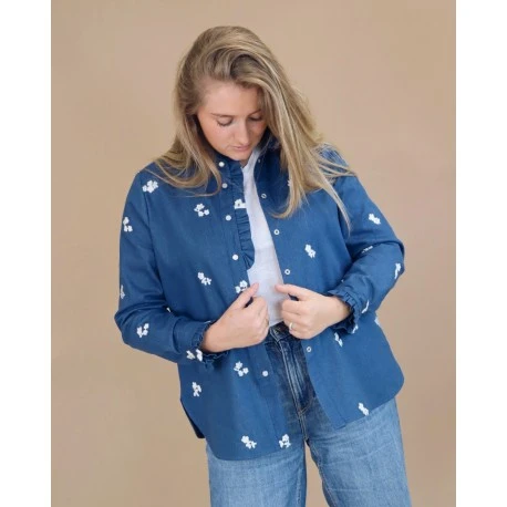 Box couture chemise / robe - Jean & col