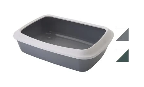 Bac à litière avec rebord Savic Iriz pour chat - 42 cm