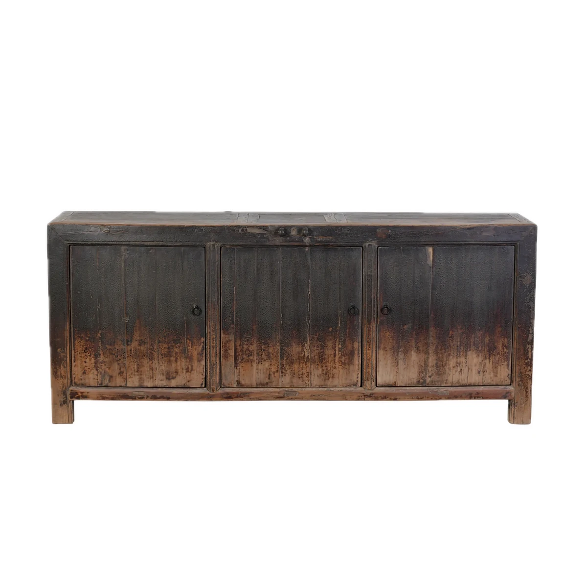 Qingdao - Buffet chinois ancien en orme massif n°4