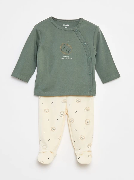 Ensemble pyjama en coton - 2 pièces