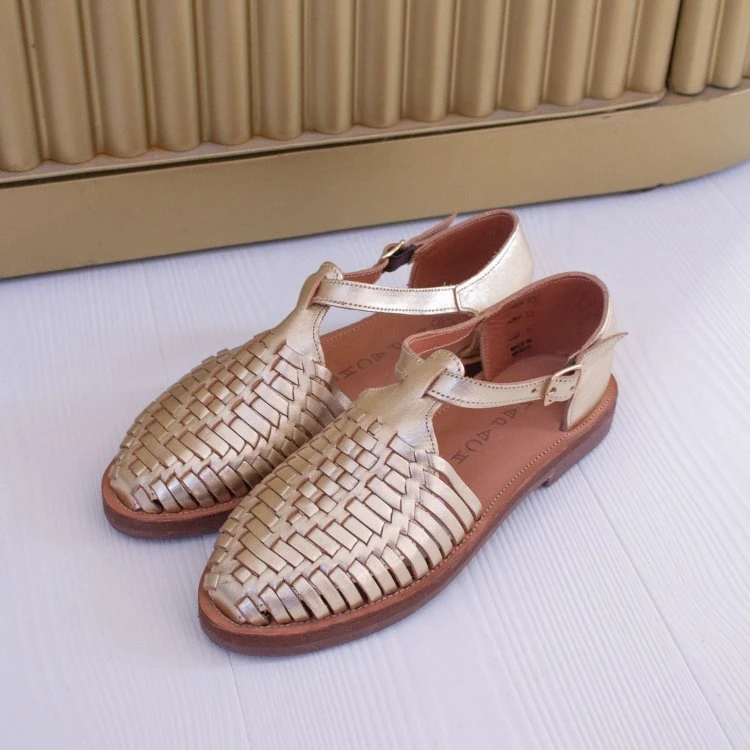 Huaraches Peonia - Champagne