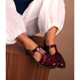 Derby ouvert Filoma bordeaux