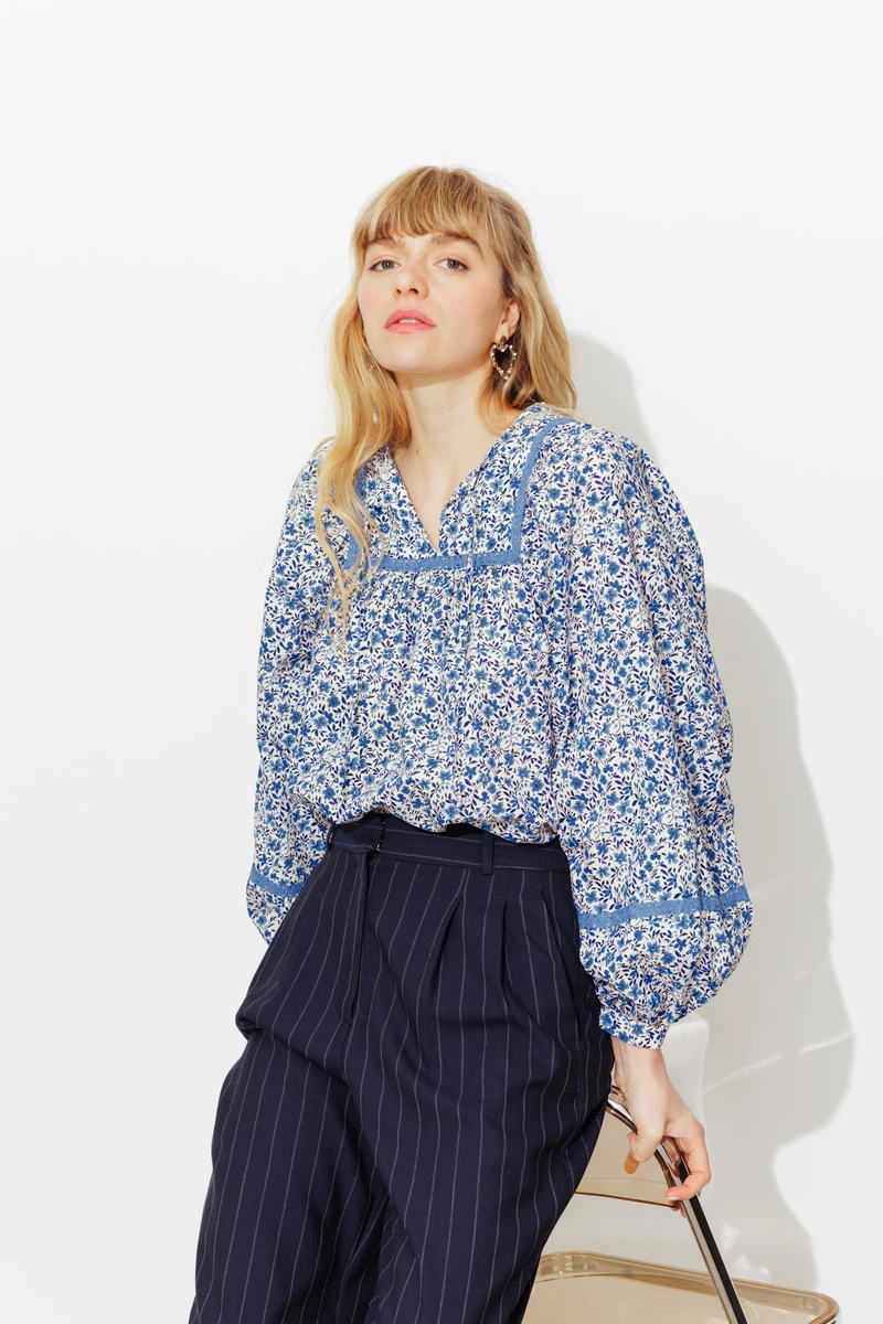 Blouse fleurie Femme