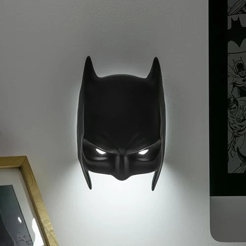 Paladone Lampe LED à fixer au mur ou sur pied - Produit sous licence officielle DC Comics pour chambre, cave, maison et collectionneurs