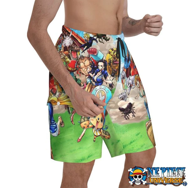 One Piece Characters Shorts For Men | One Piece Universe