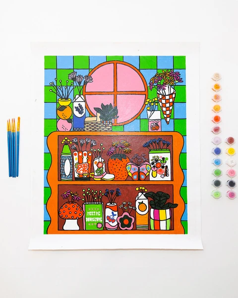 Paint By Numbers - Vases