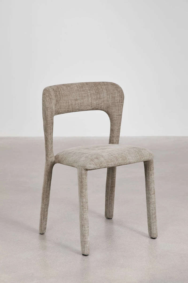 Pack de 2 chaises de salle à manger rembourrées Brusel