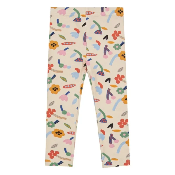Legging Fleurs | Crème