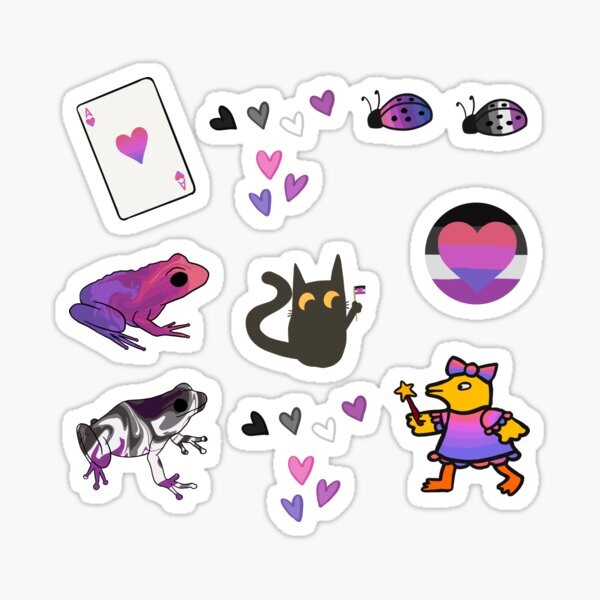 Pack d'autocollants Biro Ace | Sticker