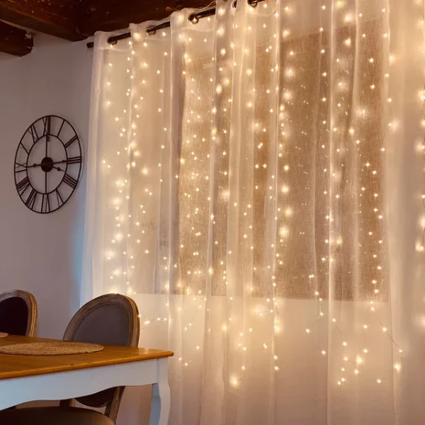 Rideau lumineux (guirlande)