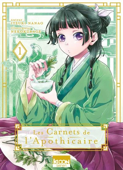 Les Carnets De L'Apothicaire - Tome 1 ( le nombre qui vous plait j en ai aucun)