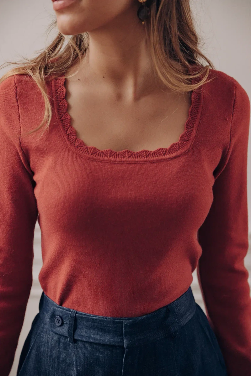 Top Tommi terracotta