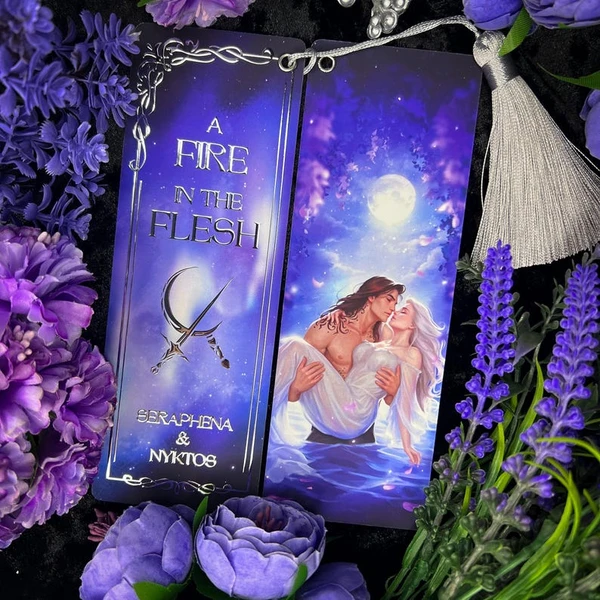 Marque-page « Nyktos et Séraphena » : Une ombre dans la braise