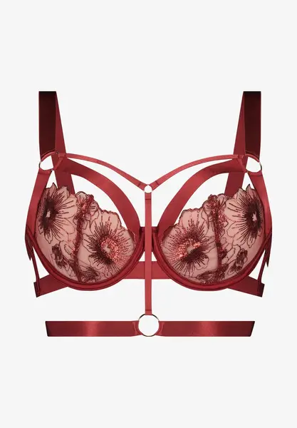 Hunkemöller OXANA UF - Soutien-gorge à armatures - red/rouge - ZALANDO.FR