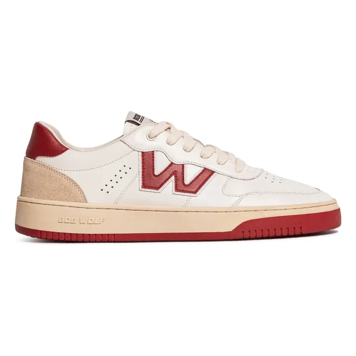 Bob Wolf - Baskets Legacy Cuir et Suède - Rouge | Smallable