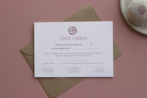 Carte cadeau mochis e-boutique - La Maison du Mochi