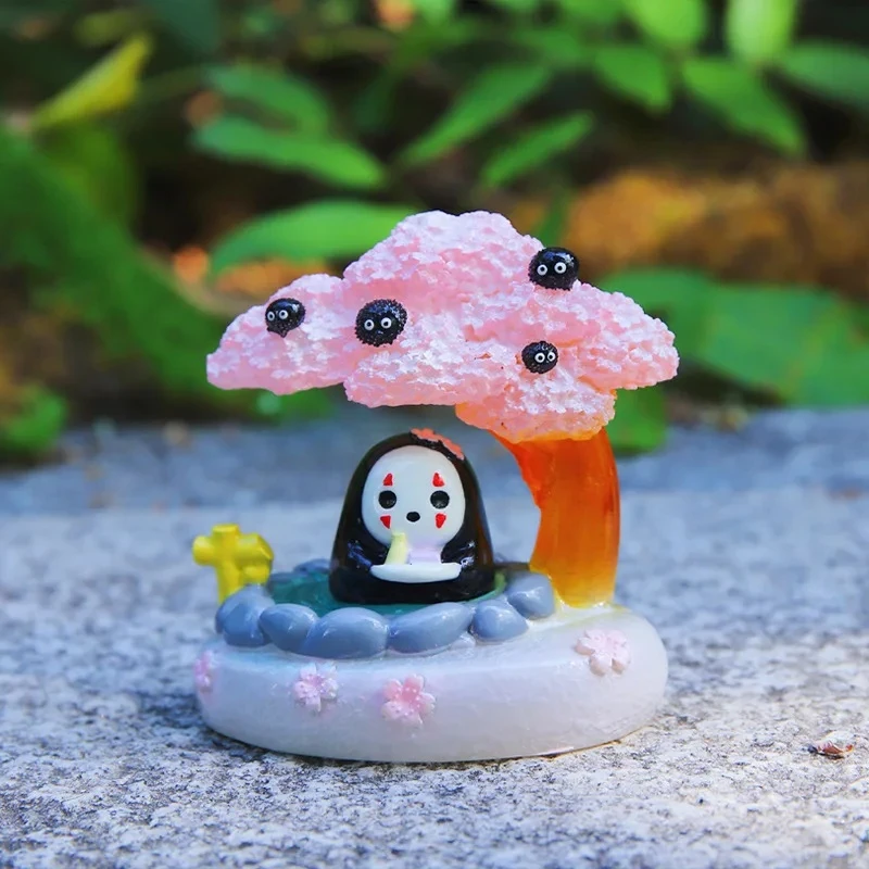 Anime Ghibli Blind Box Characters with Light 6PCS | Ghibli Merch Store