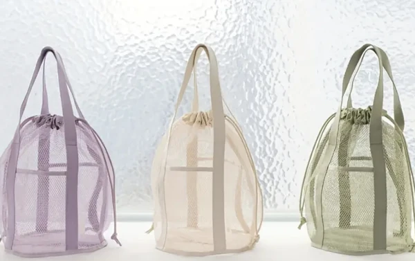 Sac pour jeux de plage en filet